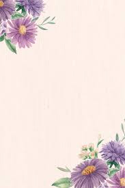 Download Premium Vector Of Purple Flowers Pattern On Beige Background Purple Flowers Wallpaper Purple Flower Background Flower Background Wallpaper