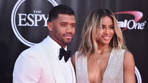 The happy couple welcomed their. Ciara Supports Russell Wilson S Season Opener With New Photo Of Infant Son Thegrio Thegrio