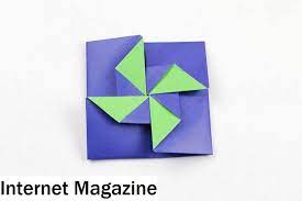 Das blatt hochkant mit der rückseite nach oben vor dich legen und die linke untere ecke zur rechten oberen ecke falten, dann wieder auffalten. Easy Origami Tuto Umschlag Tutorial 2021 Haus Nc To Do