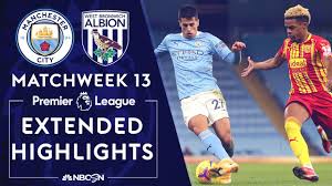 Manchester city can return to the summit of the premier league when they take on west brom at the hawthorns this evening. Manchester City V West Brom Premier League Highlights 12 15 2020 Nbc Sports Youtube