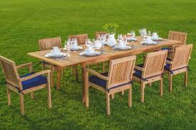 Our outdoor furniture range offers many styles, sizes, and materials, like rattan, solid all weather furniture for all year dining. Why Outdoor Dining Sets Made Of Teak Wood Are The Best Choice Teak Patio Furniture World