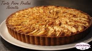 Recette De Tarte Poire Praline Noisette Youtube Tarte Aux Poires Recette Tarte Poire Recette Tarte