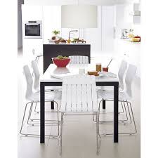 White Top Stainless Steel Base 48x28 Parsons Dining Table In Dining Tables High Dining Table Dining Room Blue Dark Blue Dining Room