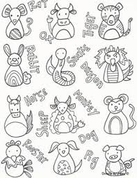 Chinese new year is the spring festival in china celebrating the change in the traditional lunisolar chinese calendar, or the lunar new year. Chinese New Year New Year Coloring Pages Chinese New Year Zodiac Chinese New Year Activities