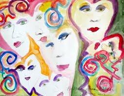 Obra De Arte >> Barbara Greene Mann >> Caras