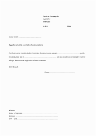 Fac Simile Lettera Disdetta Assicurazione Professionale Sbpp