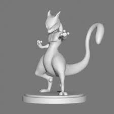 This legendary pokemon only resides in green wormholes in both. Coloriage Pokemon Mewtwo 3d Models Stlfinder