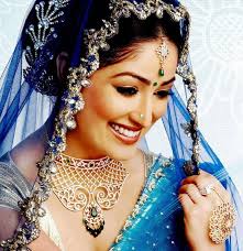 Image result for yami gautam in action jackson blue saree