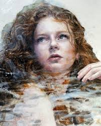 June Stratton, Born 1959 Honolulu, Hawaii, Known for Representational  Figurative Oil Paintings that Incorporate the Female Figure