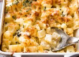 Pierce 3 to 4 times with a fork. Easy Creamy Cheesy Potato Bake Recipetin Eats