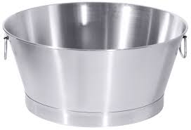Edelstahl wanne geschliffen 1,5mm stärke. Edelstahl Wanne 30 L Rund Mit Bodenring Qualitat Direkt Vom Hersteller