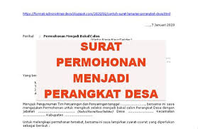 70 contoh soal dan jawaban tentang perangkat desa telah kami sampaikan kepada anda. Download Contoh Surat Lamaran Kerja Menjadi Perangkat Desa