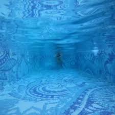 Here we have a family of turtles swimming off toward the deep end, note the shadow tile used underneath. Handmade Decorative Blue Flooring Wall Inlays Swimming Pool Tile Buy Inlays Swimming Pool Tile Swimming Pool Tile Mosaics Noble Swimming Pool Tile Product On Alibaba Com