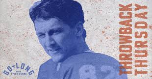 Fifty years ago tonight, this TD catch from Tommy Inman helped beat Beebe  and close out an undefeated junior high season.