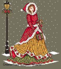 There are 53 patterns in this collection. Victorian Christmas Lady Cross Stitch Pattern By Shannon Christine Designs Artofit