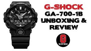 Free shipping for many products! G Shock Ga 700 1b Review Youtube