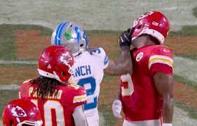 Patrick Mahomes fires back at Lions' Brian Branch after controversial  post-game hit on JuJu Smith-Schuster ignites brawl - A to Z Sports
