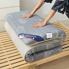 Thick Memory Foam Mattress Pad Foldable Tatami Floor Mat Japanese Futon Cushion Sleeping Bed Mattress Cu In 2020 Memory Foam Mattress Pad Futon Cushions Japanese Futon