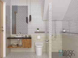 Lantai kamar mandi memilih keramik dengan warna hitam bercorak sederhana. Desain Kamar Mandi Kecil Berukuran Kurang Dari 3x3 Meter