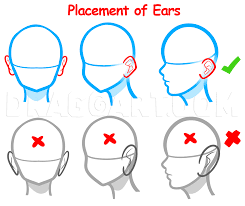 An anime with a positive aspect to all those things, that also aired this spring 2018 season. How To Draw Anime Ears Draw Manga Ears Step By Step Drawing Guide By Dawn Dragoart Com