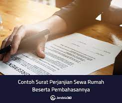 Rumah yang disewakan tersebut sebagai rumah tinggal. Contoh Surat Perjanjian Sewa Rumah Beserta Pembahasannya