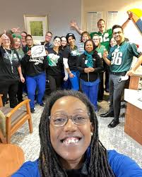 South Jersey, LET'S FLY! 🦅🦅🦅 If being too excited for the Super Bowl was  a medical condition, we'd need to admit half the staff. Shoutout to our  amazing colleagues who absolutely brought
