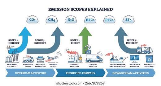 Mengenal Scope 1, Scope 2, dan Scope 3 dalam Emisi Karbon