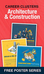 Free Poster Series Exploring Careers Architecture Construction Career Clusters Classroom Posters Free Classroom Posters