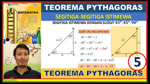 Dalil pythagoras | dalil phytagoras sering dikenal dengan istilah teorema phytagoras (pitagoras). Penerapan Teorema Pythagoras Teorema Pythagoras 2 Matematika Smp Kelas 8 Youtube