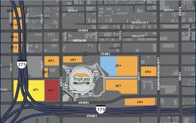 Tropicana Field Parking Map Map Encdarts