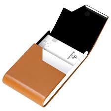 Some people don't like bulky wallets but instead prefer a slim wallet the same. Padike Professional Business Card Holder Business Card Case Luxury Pu Leather Stainless Steel Card Holder V White Keep Business Cards In Immaculate Condition Credit Card Holder Business Card Cases Clothing Shoes
