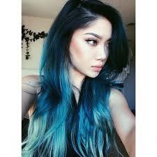 Splat Ombre Dream Google Search Hair Styles Blue Ombre Hair Dyed Hair