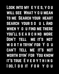 Bryan Adams Everything I Do I Do It For You Music Video Bryan Adams Everything I Do Song Lyric Artwork Gift For Song Lyric Quotes Surfing Quotes Lyrics To Live By