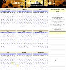 Islamic Calendar 2012 Available For Download Alhabib S Blog Outside this interval, the converter will give erroneous results. islamic calendar 2012 available for