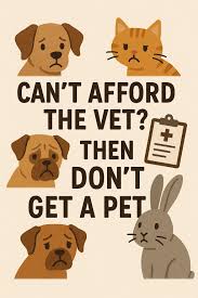 Choosing a pet cartoon