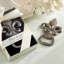 Fleur De Lis Brass Finish Bottle Opener Wedding Favour Wedding Bottle Opener Favors Wedding Bottle Opener Bottle Opener Favors