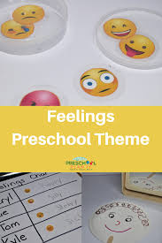 preschool feelings theme