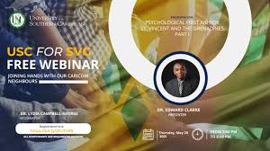 Webinar: Psychological First aid for St. Vincent and the Grenadines