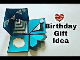 Amazing birthday card idea in the form of a 3d pop up card. Diy Birthday Gift Ideas How To Make Birthday Explosion Box Birthday Giftbox Youtube