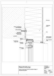 D 06 0025 Oberer Anschluss Wdvs An Aussere Zarge Im Blockfenstersystem Wdvs Vorhangfassade Detailzeichnungen