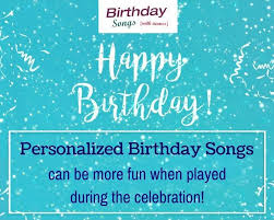 Birthday Song With Name Video Maker Personalized Birthday Songs Can Be More Fun When Played During The Celebration Get One Song At Only Rs 75 Birthday Songs Personalized Birthday Birthday Wishes