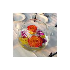 Le Vase Boule 25cm De Diametre Vase Boule Centre De Table Mariage Boule En Verre