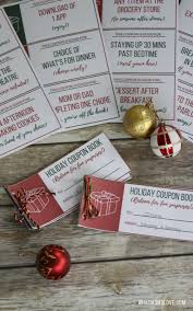 Non Toy Gift Guide Meaningful Gifts For Making Memories Christmas Coupons Christmas Vouchers Printable Coupon Book