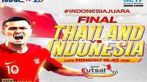 17.00 wib, timnas indonesia vs thailand (mnc tv). Jadwal Aff Futsal 2019 Indonesia Vs Thailand Dan Vietnam Vs Myanmar Di Live Streaming Mnctv Tribun Pontianak