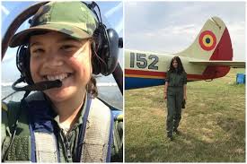 Povestea tinerei din Zalău decorată de președintele Iohannis cu Emblema de  Onoare a Forțelor Aeriene Române