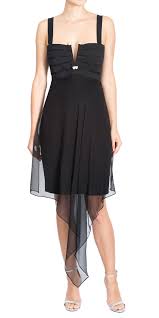 Gianfranco Ferre Bandage Silk Dress Cocktail Dress Rental