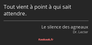 Si des crises d'angoisse ont retardé ses débuts en sélection, tout vient à point à qui sait attendre, comme le prouve sa présence aujourd'hui. Citation Tout Vient A Point A Qui Sait Attendre Kaakook