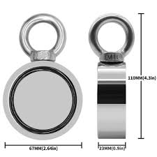 Download 60mm Double Sided Magnet Pulling Force Super Strong Neodymium Magnet With Heavy Duty Rope Carabiner For Magnet Fishing And Retrieving In River Fishing Magnet Material Handling Products Industrial Scientific Sostulsa Com