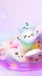 Adorable Kawii Marshmallows Wallpaper Cute Marshmallows Pretty Wallpaper Iphone Cute Wallpapers