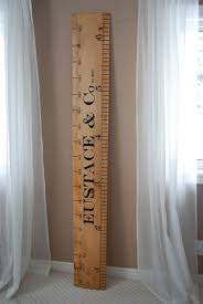 Beautiful Handmade Ruler Growth Chart Wooden Giant Ruler